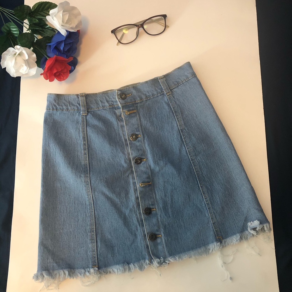 Denim skirt